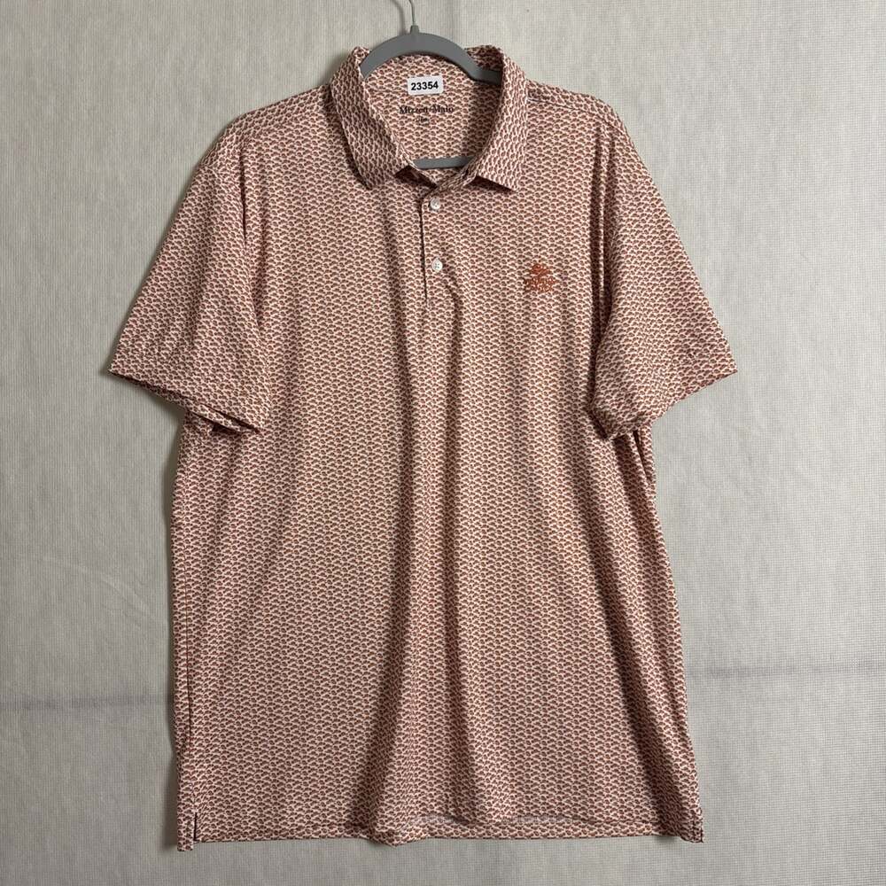 Mizzen Main Men's XL Cowboy Hat Short Sleeve Performance Polo - Ventana Canyon